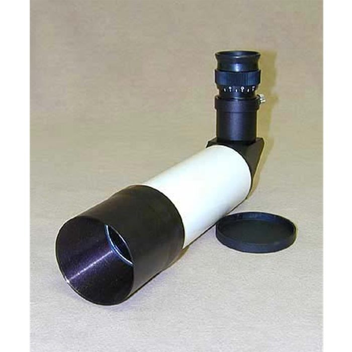 7.5 X 50mm white right angle finder