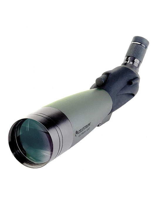 Celestron Ultima 100 Angled Viewing 100mm Spotting Scope, 22-66x Zoom  52252