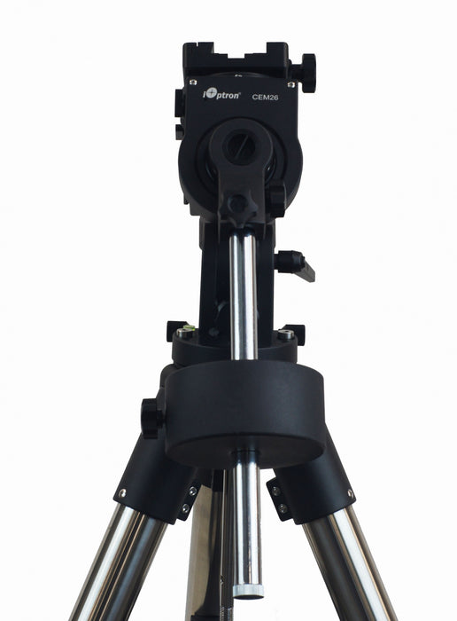 iOptron CEM26 "Center Balanced" Go-To German Equatorial Mount With Hard Case Ipolar And 1.5" Tripod