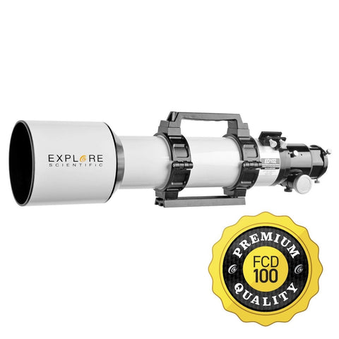 Explore Scientific 102mm FCD100 Classic White Triplet Refractor