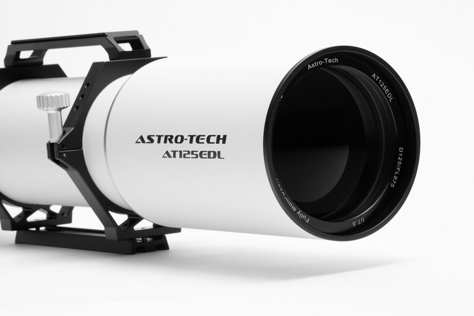 Long Astro Tech Astro-Tech AT125EDL Refractor OTA FCD-100 and Lanthanum f/7.8 Doublet ...