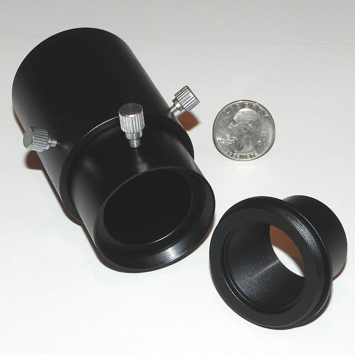 Astro-Tech 1.25" Prime Focus/Variable Eyepiece Projection Adapter, Needs T-Ring