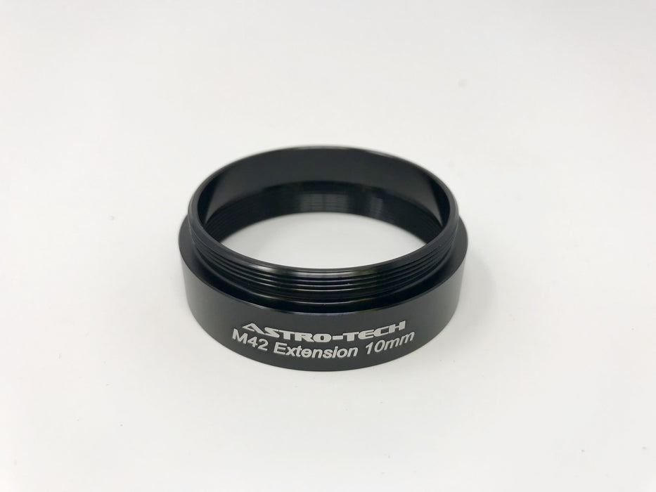 Astro-Tech 10mm T-Thread Spacer Ring For DSLR And CCD Imaging With 42mm Threads